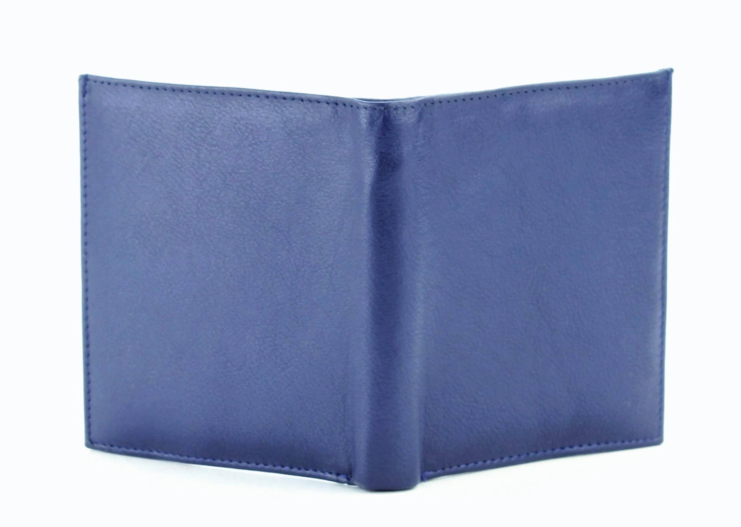 Leather Impressions Inc – Carteira – Homem por atacado – Hipster de couro de vaca de grão superior Bacci W/89811