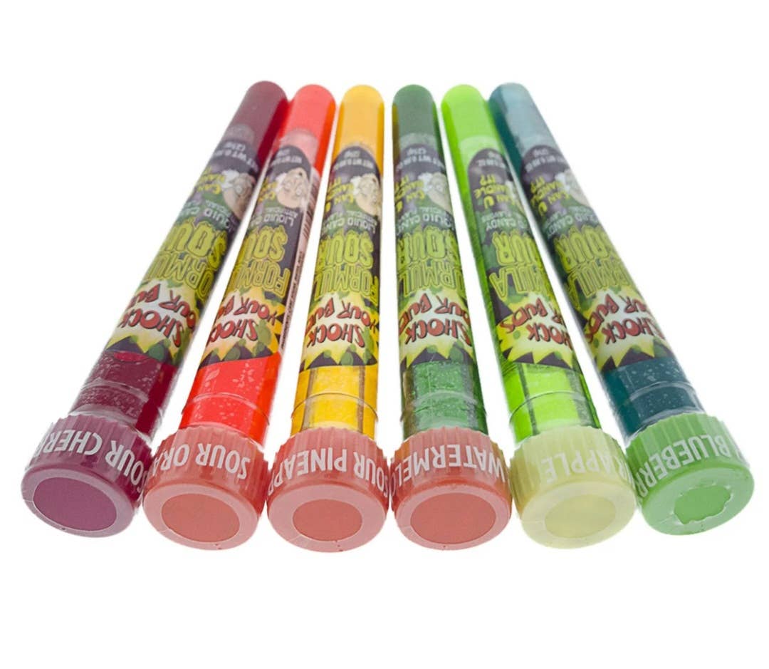 Majestic Wholesale - Wholesale Hard Candy - Formula Sour Liquid Candy 0.88oz Test Tube (24ct)1