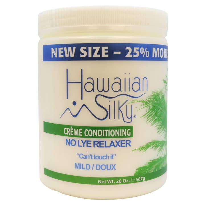 Hawaiian Silky Creme Conditioning No Lye Relaxer Mild 20 Oz. for wholesale by KT Supply