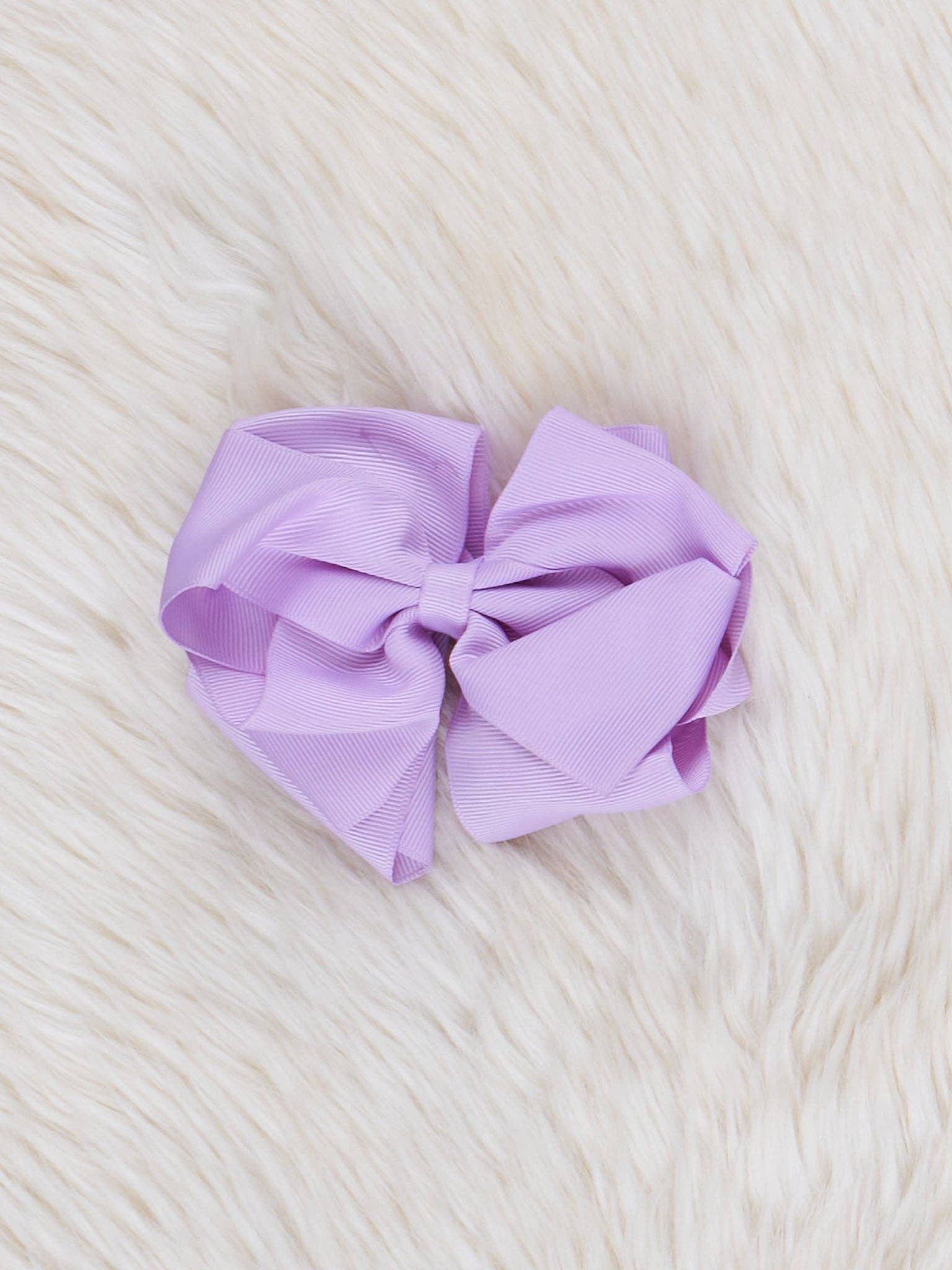 Marie Nicole Clothing - Wholesale Hair Bow - Kids - Double Layer Bow 5 Inch - 70 Colors Available58