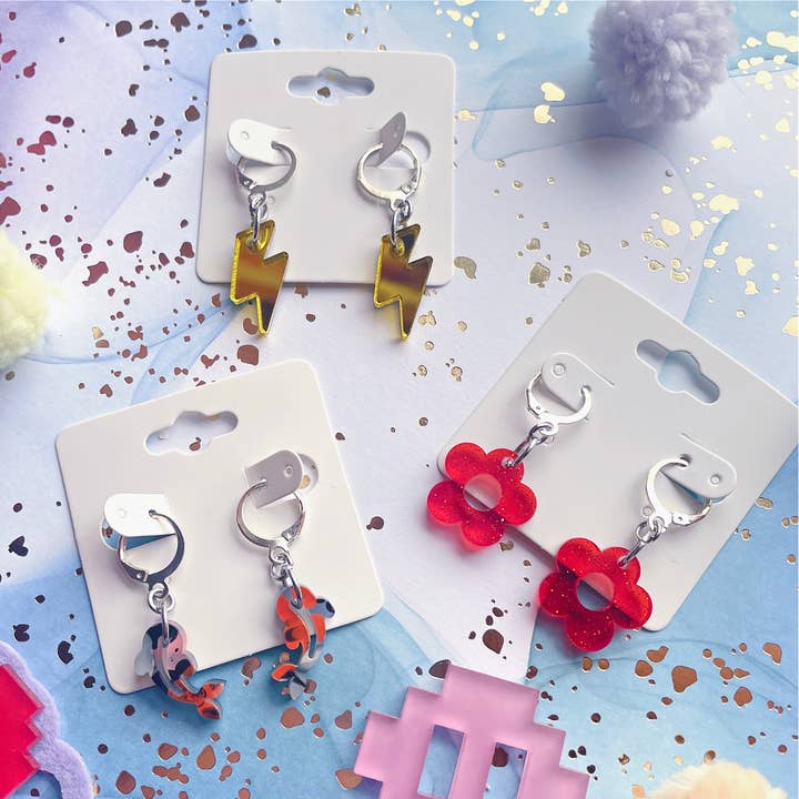 Eight Bit Boutique - Wholesale Dangle Earrings - Itty Bits | Mini Earrings // SERIES 1