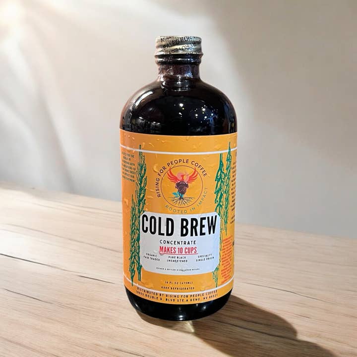Rising For People Coffee Company - Wholesale Iced Coffee/Cold Brew - Original Concentrated Cold Brew