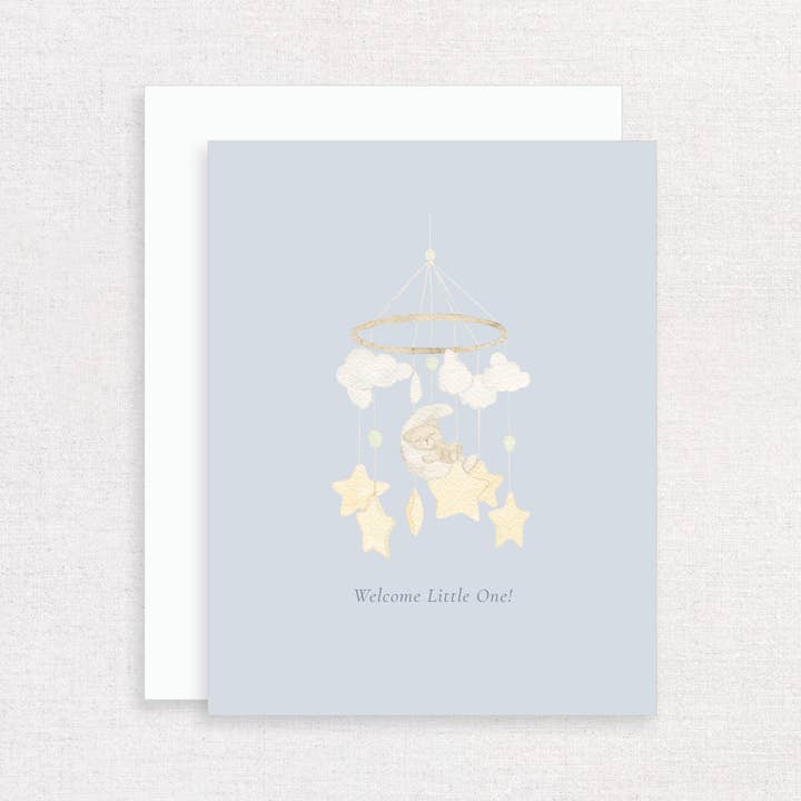 Welcome Little One Baby Greeting Card for wholesale by Korynne and Company
