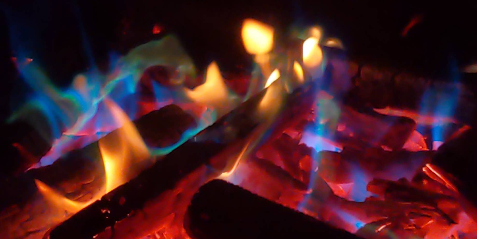 Original Colour Flame Pellets - Electric Blue for wholesale on Faire4