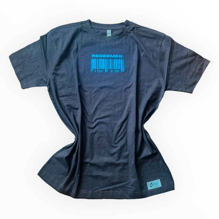 Redeemed Blue Neon T-Shirt for wholesale by Seed of Promise