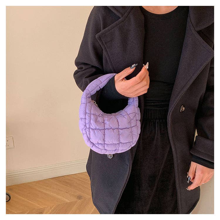 Dipped Shop – wholesale Shoulder bag – women's – Solid Color Cloud Bag Cute Mini Handbag DP684528