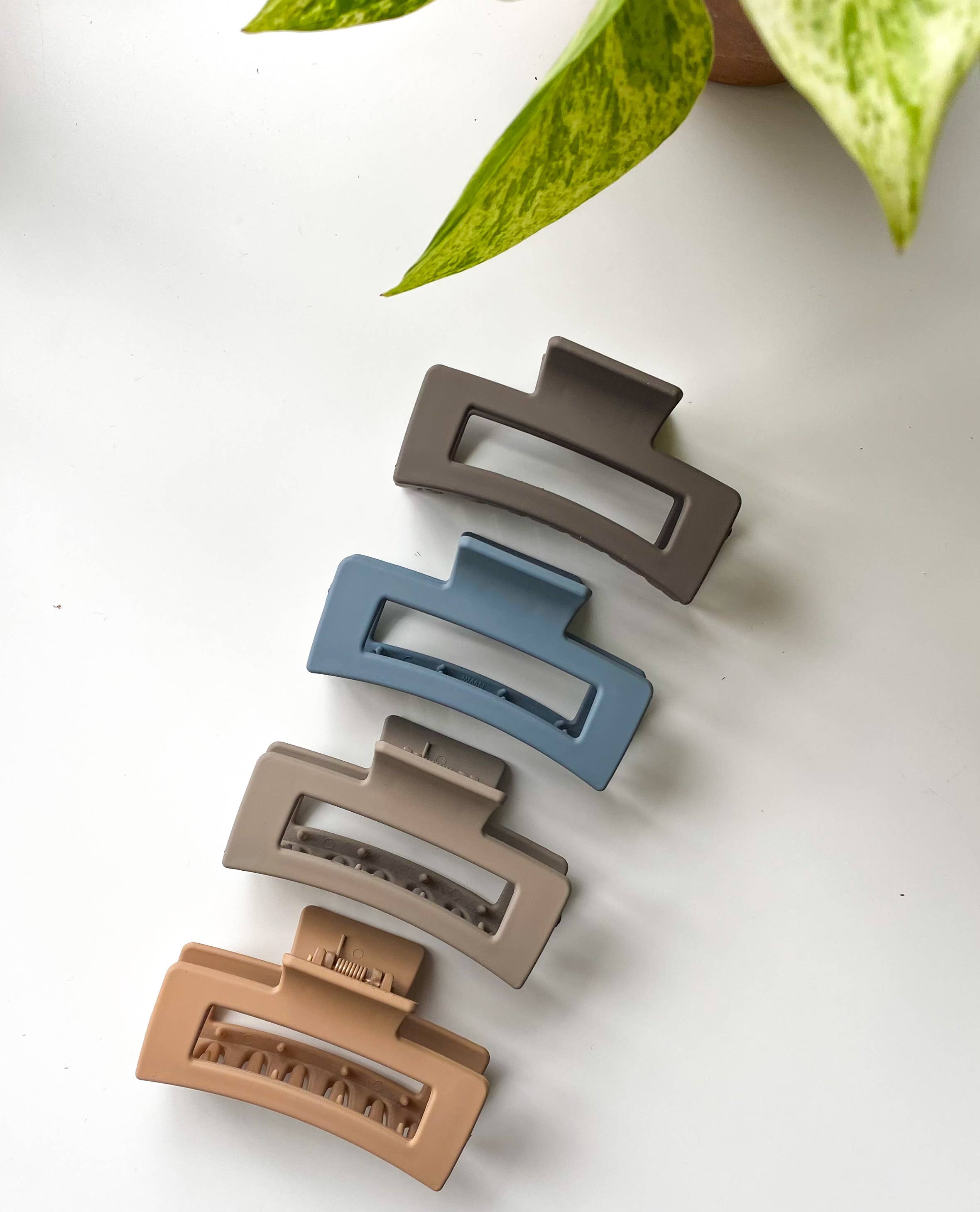 blush & bubbly - Vendita all'ingrosso Fermaglio per capelli - Donna - Fermaglio per capelli artiglio | Fermaglio per capelli rettangolare | Collezione4