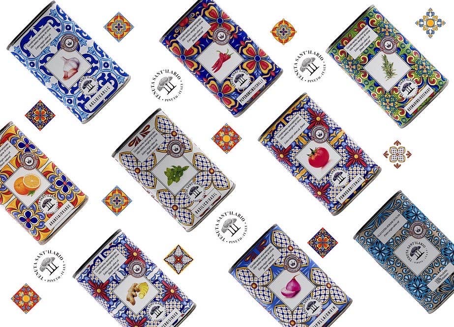 TENUTA SANT'ILARIO - Wholesale Olive Oil - FISH KIT 3 CANS 250 ML FLAVORED4