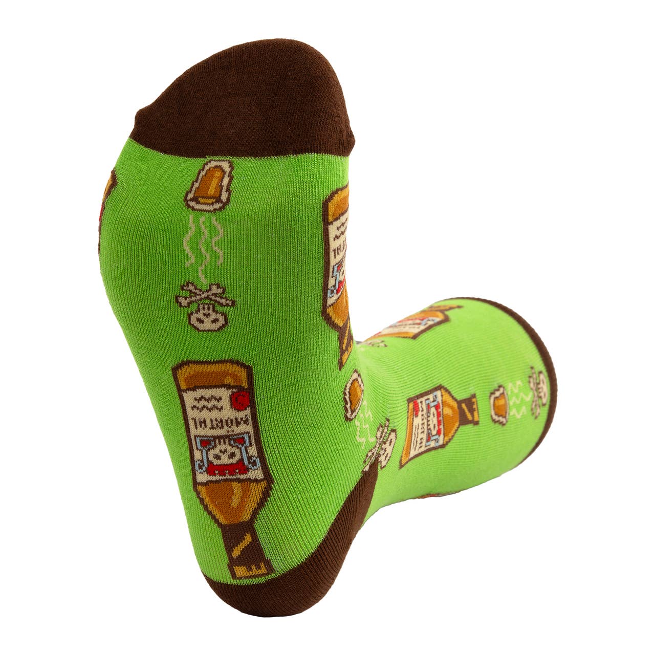 Transit Tees - Wholesale Socks - Unisex - Mortal Bottle Dress Socks4