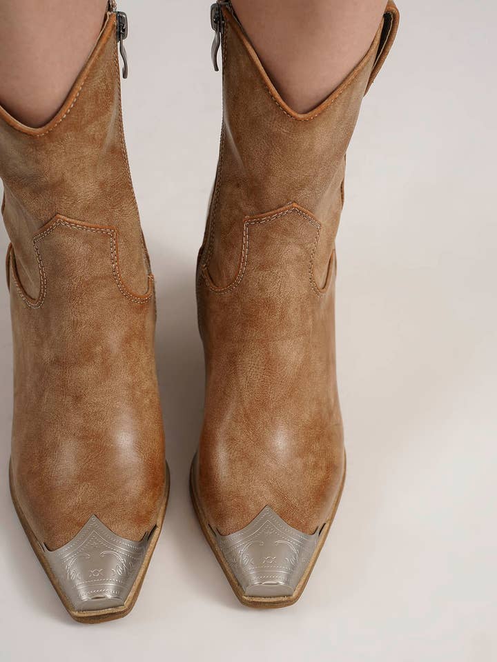 CCOCCI - Wholesale Cowboy Boots - Women's - DAKOTA METALLIC TIP TOE COWBOY BOOTS7