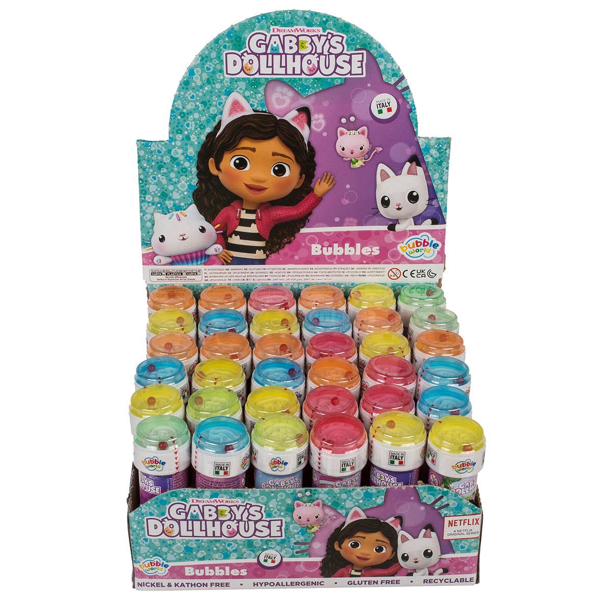 Accentra - Wholesale Bellenblaas - Kinderen - Gabbys Poppenhuis Zeepbellen met Geduldspel1