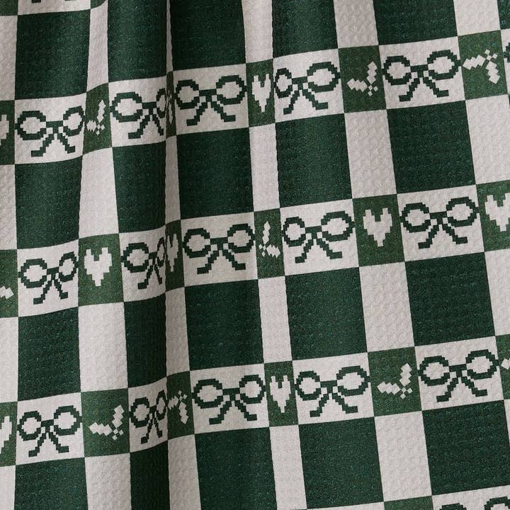 Geometry - Wholesale Tea Towel - Elf Gingham Tea Towel1