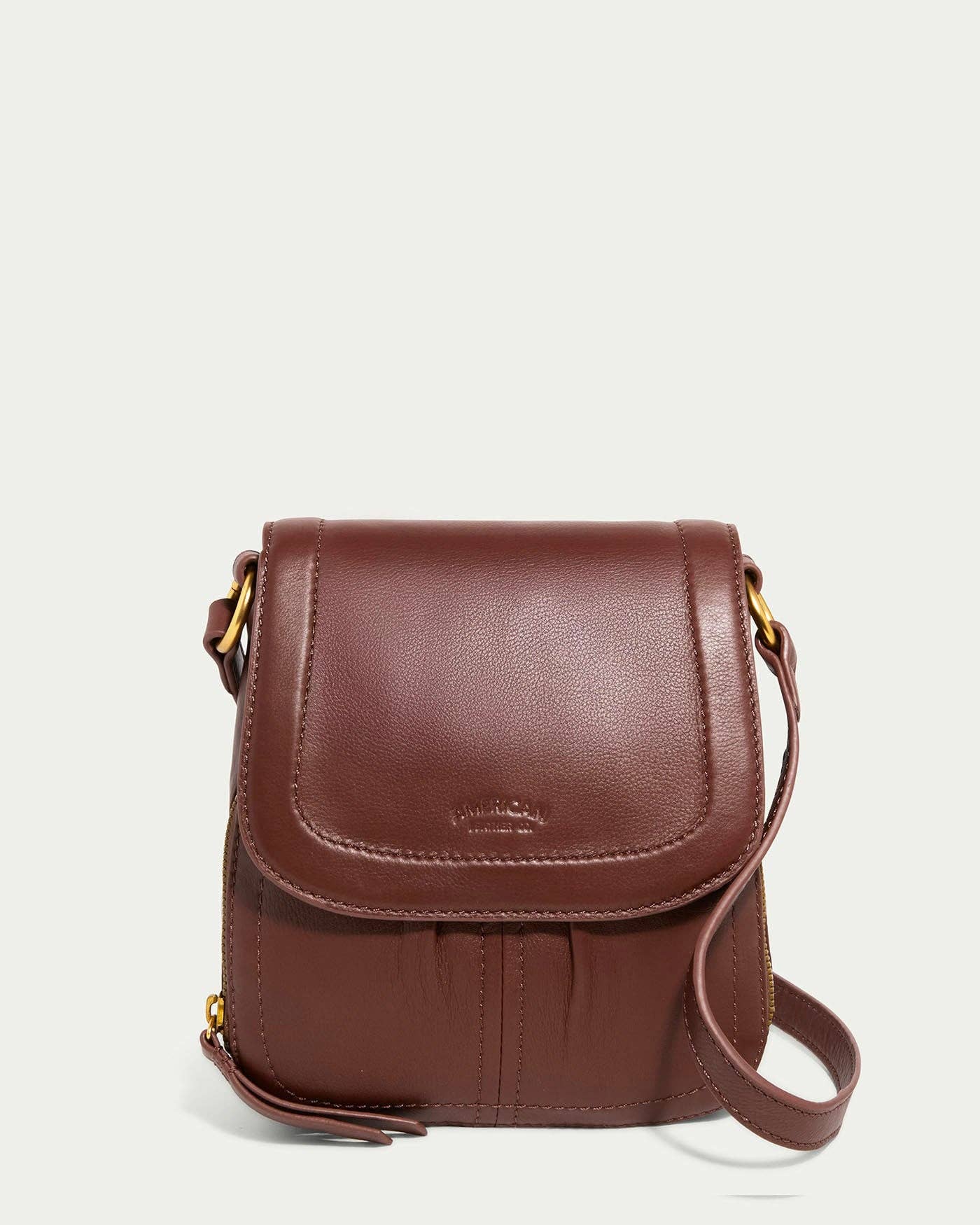 American Leather Co - Wholesale Crossbody Bag - Women's - Marino NS Crossbody6