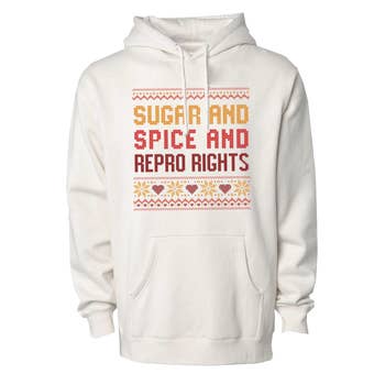 Wholesale Sugar & Spice & Repro Rights Hoodie- Alpine Green for