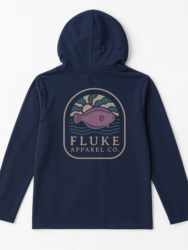 Ungdom Shore Born Hoodie för wholesale av Fluke Apparel Company