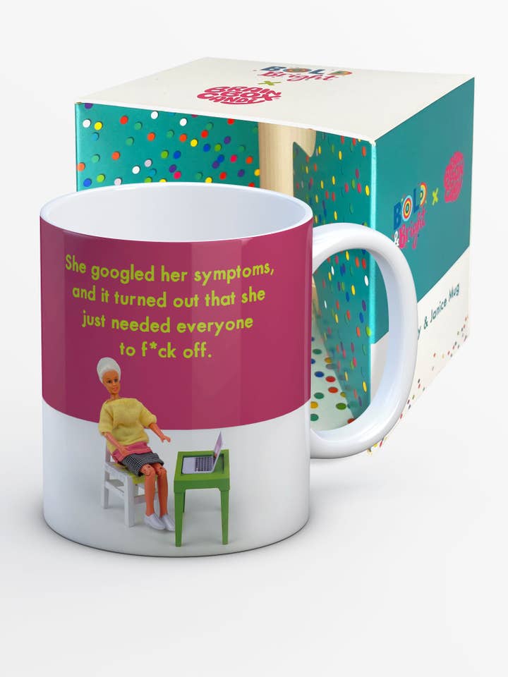 Funny Mug - Googled Symptoms for wholesale by Brainbox Candy