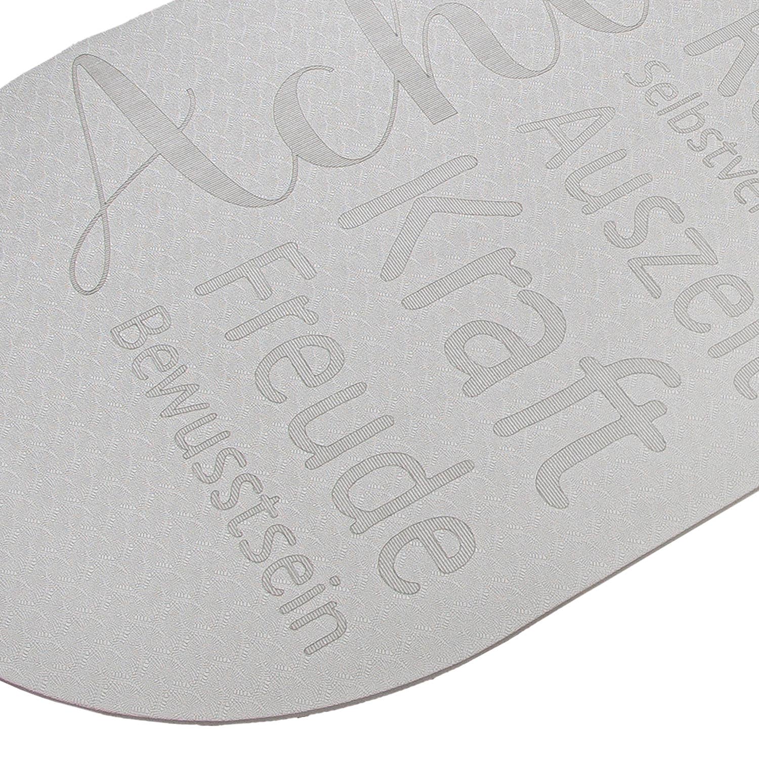 grey Yoga mat MindfulTime gray H. 0.5 cm, PU 2 for wholesale on Faire1