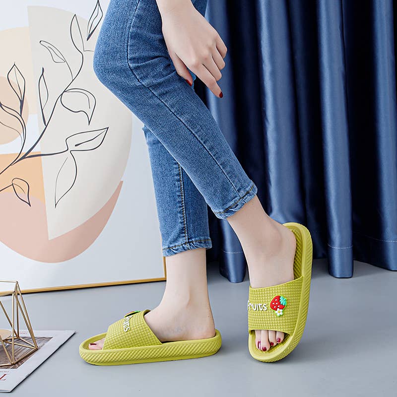 Suzie Q USA - Wholesale Slippers - Women's - Fruits Summer Daily Home and Outdoor Slippers9