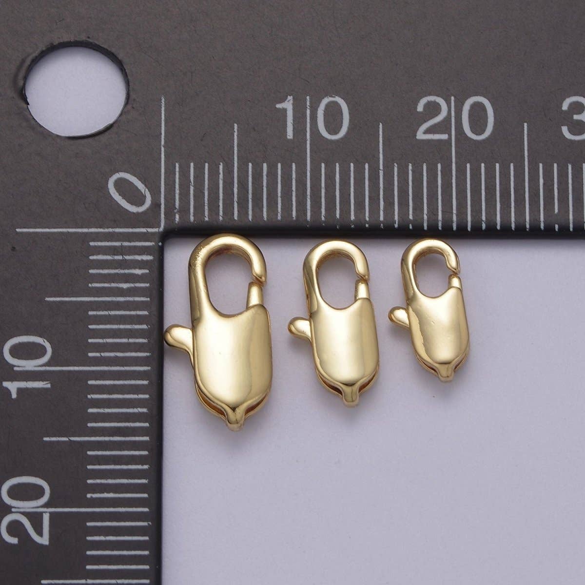 Aim Eternal – wholesale Clasp – 14K Gold Filled Rectangle Lobster Clasp Jewelry Making Supplies Chain Findings L-638~L-6414