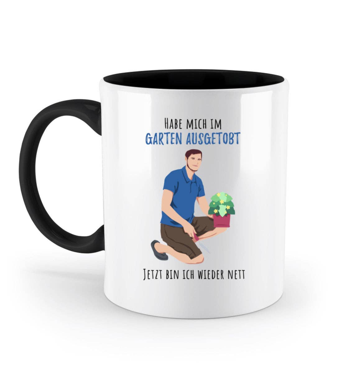 GARTENFAN - Wholesale Coffee Mug - I let off steam in the garden for him - cup2