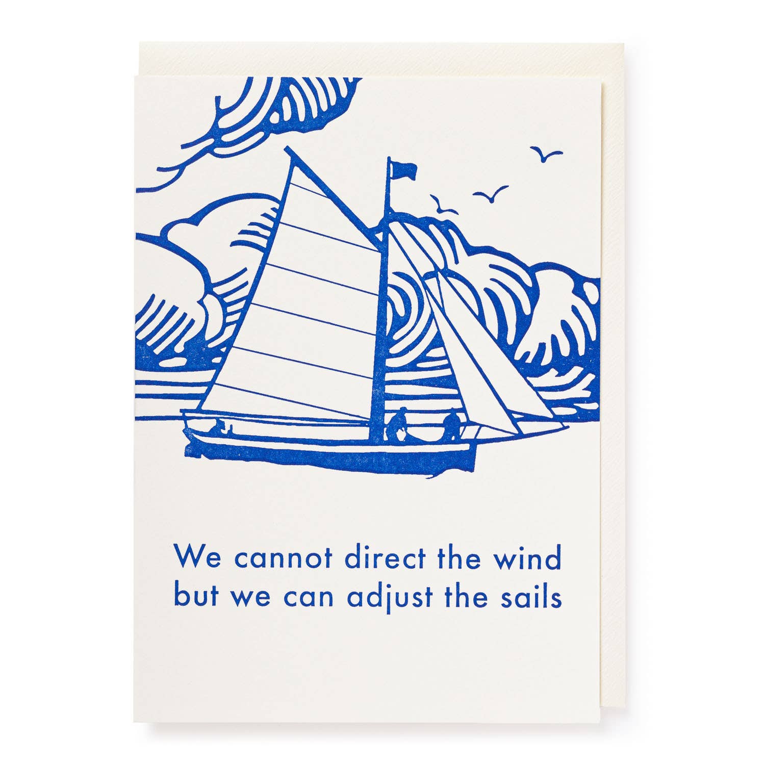 Archivist Gallery | UK – wholesale Everyday greeting card – Wind | Letterpress Cards | Large Cards0