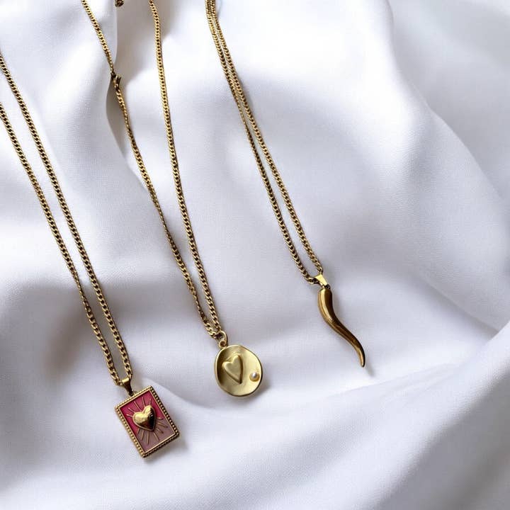 Duestelle Italia - Wholesale Pendant/Charm Necklace - Love and Fortune - Lucky Charm Necklace - Waterproof4