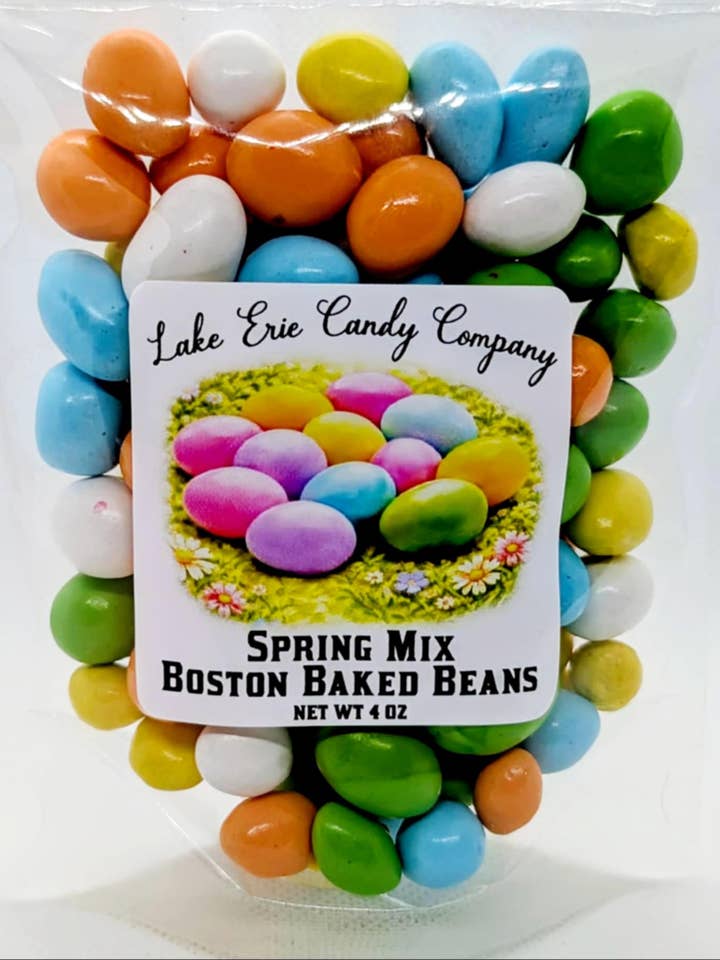 Spring Mix Boston Baked Beans for wholesale by Lake Erie Candy Company