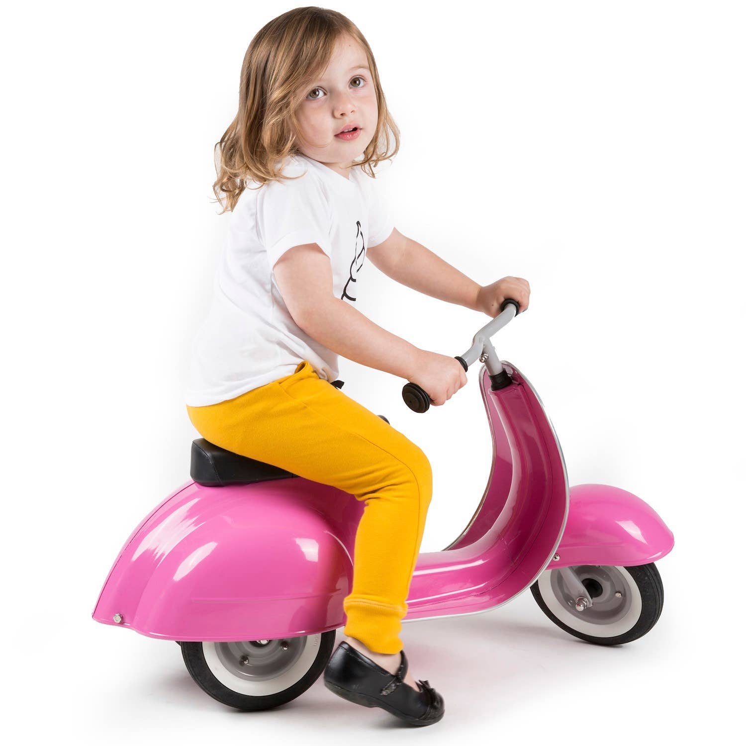 Hape Toys - Vente Vélo et trottinette – enfant - Jouet autoporté Ambosstoys Scooters PRIMO Classic Pink0