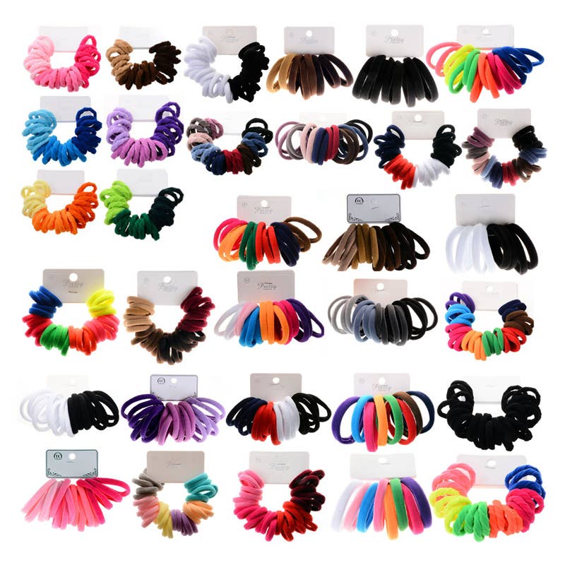 Deluxe Import Trading - Wholesale Scrunchie - Women's - 144 pc (12 dz Assortment) Scrunchie Set0