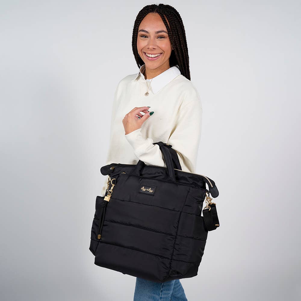 Itzy Ritzy - Wholesale Diaper Bag - Baby - Dream Convertible™ Midnight Black Diaper Bag40