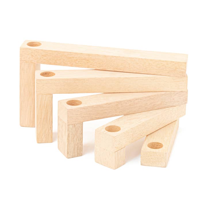 Helio Ferretti - Wholesale Kaarsenhouder - MEERDERE KANDELAARS HOUT HF0