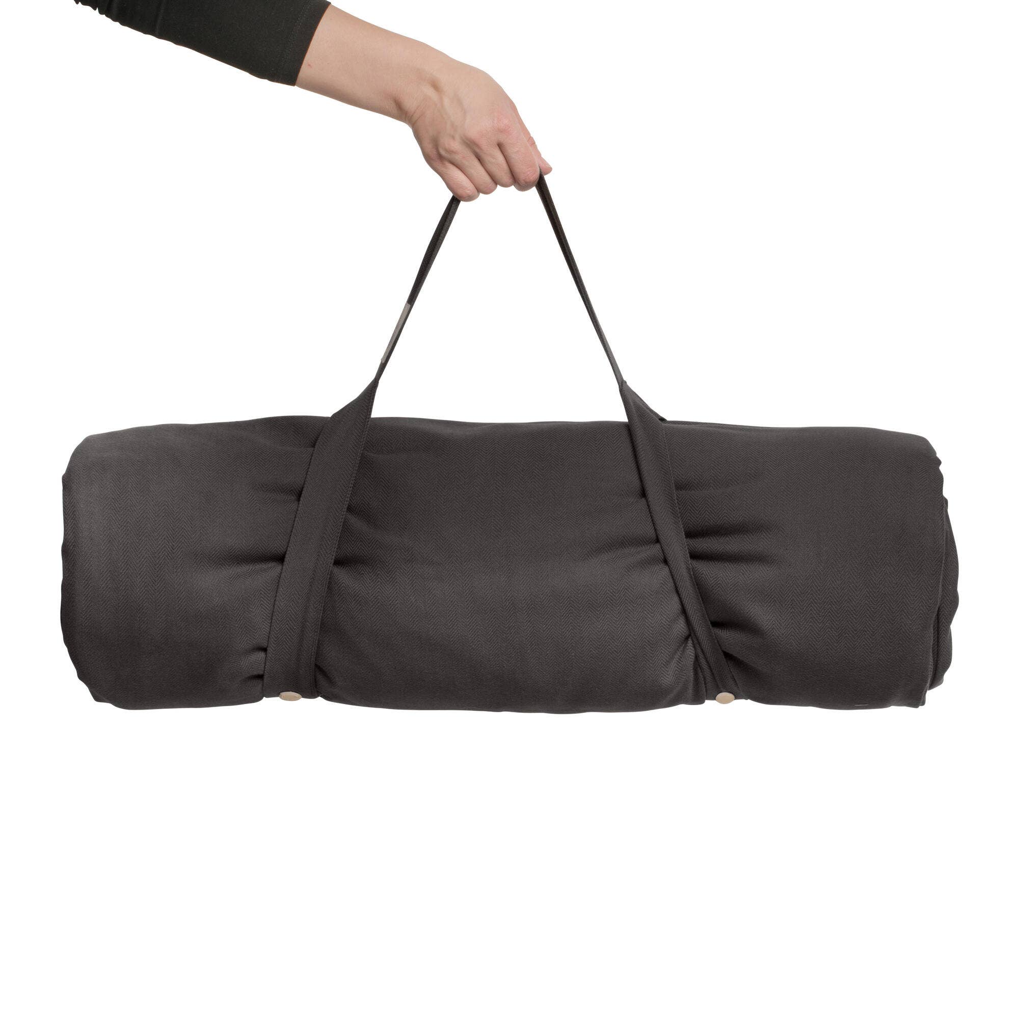 The Organic Company - Vendita all'ingrosso Tappetini da yoga - Materasso da meditazione da asporto - Grigio scuro1