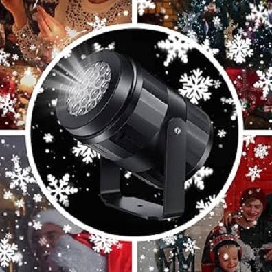 Buddha Ayurveda - Wholesale Decorating Tool - USB Snowflake Projector Light – Rotating LED Christmas Lamp0