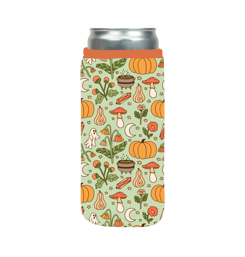 Teddy Transfers - Wholesale Drink Huggers & Koozies - Everything Fall Slim Can Sleeve1