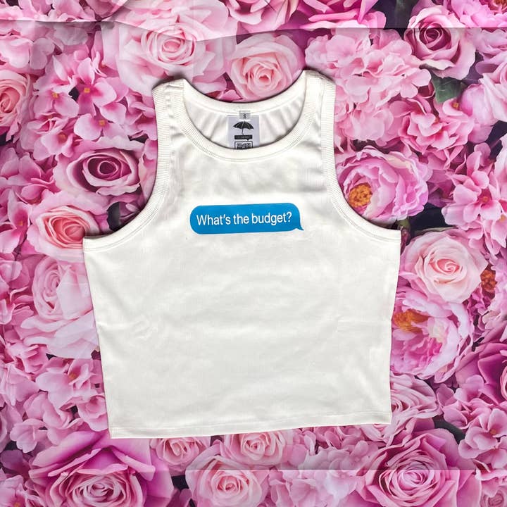 Che cos'è il budget? Crop top da donna per la vendita all'ingrosso da parte di Tomorrow is Yesterday