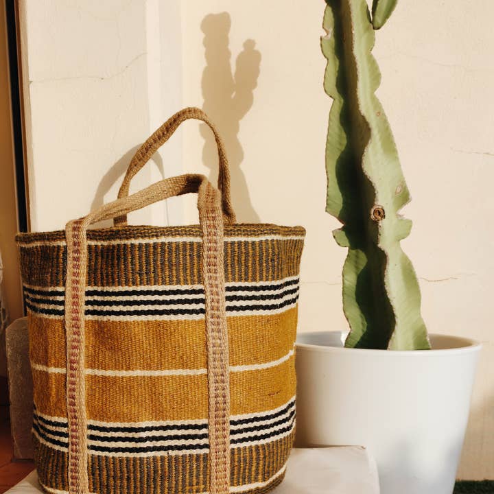 Maya Mallorca - Wholesale Ornament Set - XXL JUTE BASKET 60X43CM1