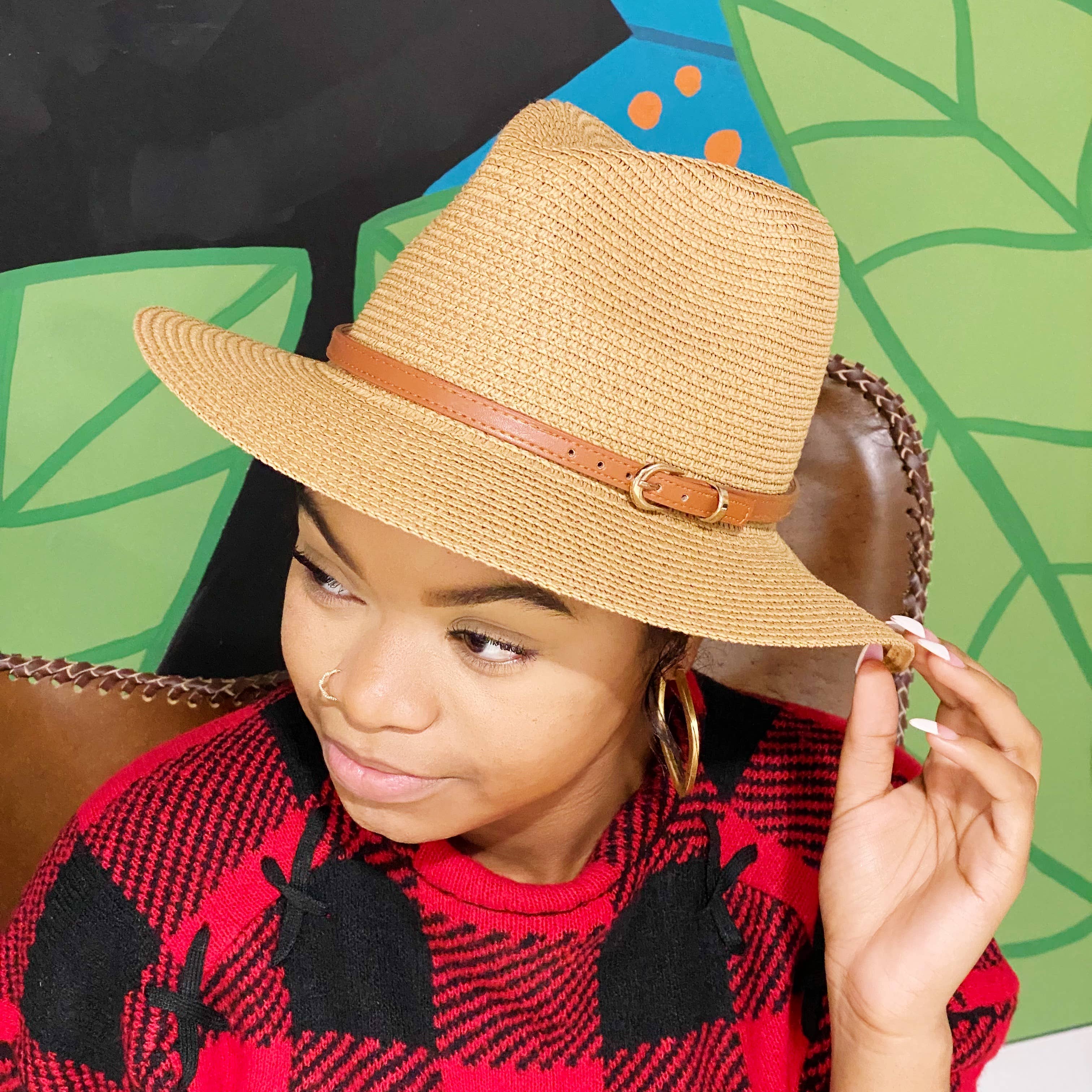 Ellison+Young - Wholesale Fedora - Women's - Belted Panama Fedora2