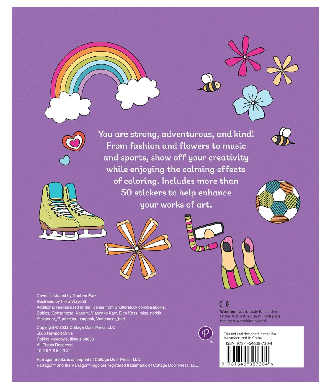 Cottage Door Press - Wholesale Coloring & Activity Book - Kids & Baby - Cool Confident Me (An Inspiring Coloring Book for Girls)1