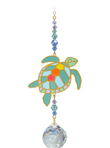 Crystal Dreams Skildpadde - Marine for engroshandel hos Wild Things Gifts Ltd