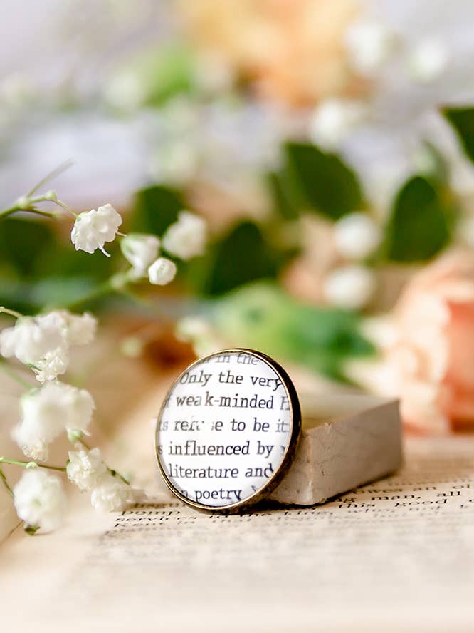 Bookish Pin | Literature and Poetry for wholesale by The Authored Shop
