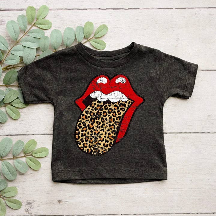 Leopard Stones T-Shirt für den Großhandel von Rockin’ 5A Apparel