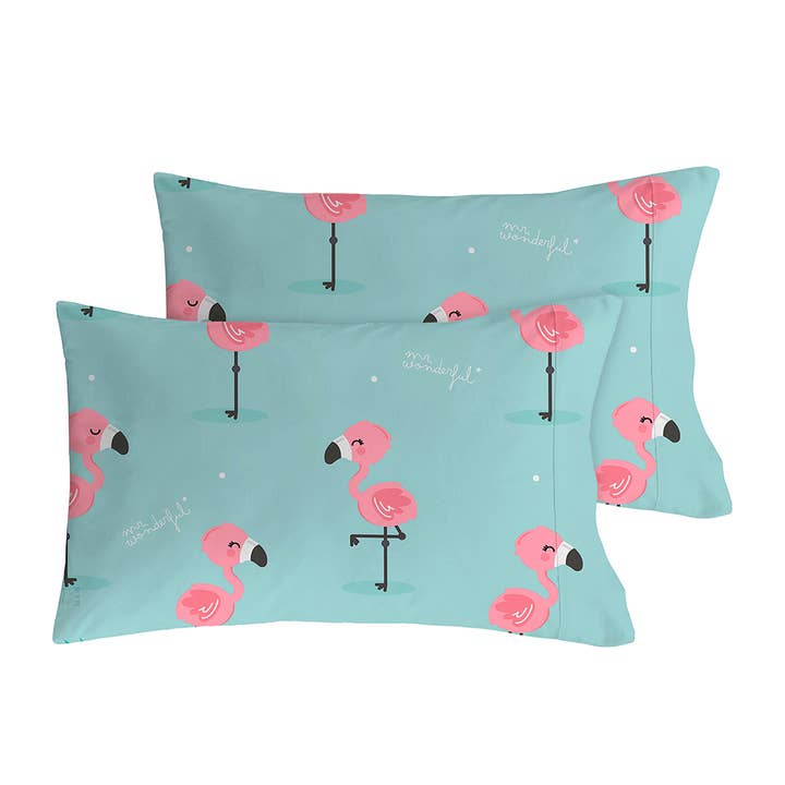 Mr.Wonderful Flamingoer Pudebetræk 50X80 (2) Cm for engroshandel hos Mr. Wonderful