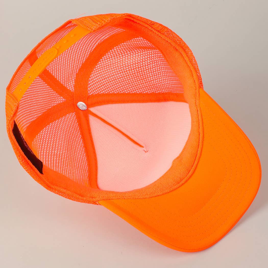 Fashion City - Wholesale Trucker Hat - Unisex - Solid Color OTTO 5-Panel Foam Mesh Back Trucker Hat11