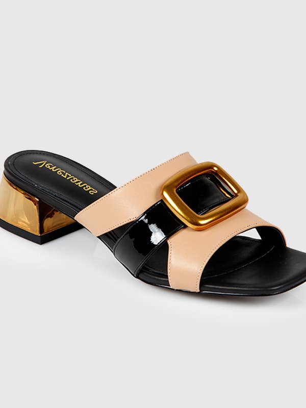 Vittoria beige sandal för wholesale av Venezianas Scarpe Originali