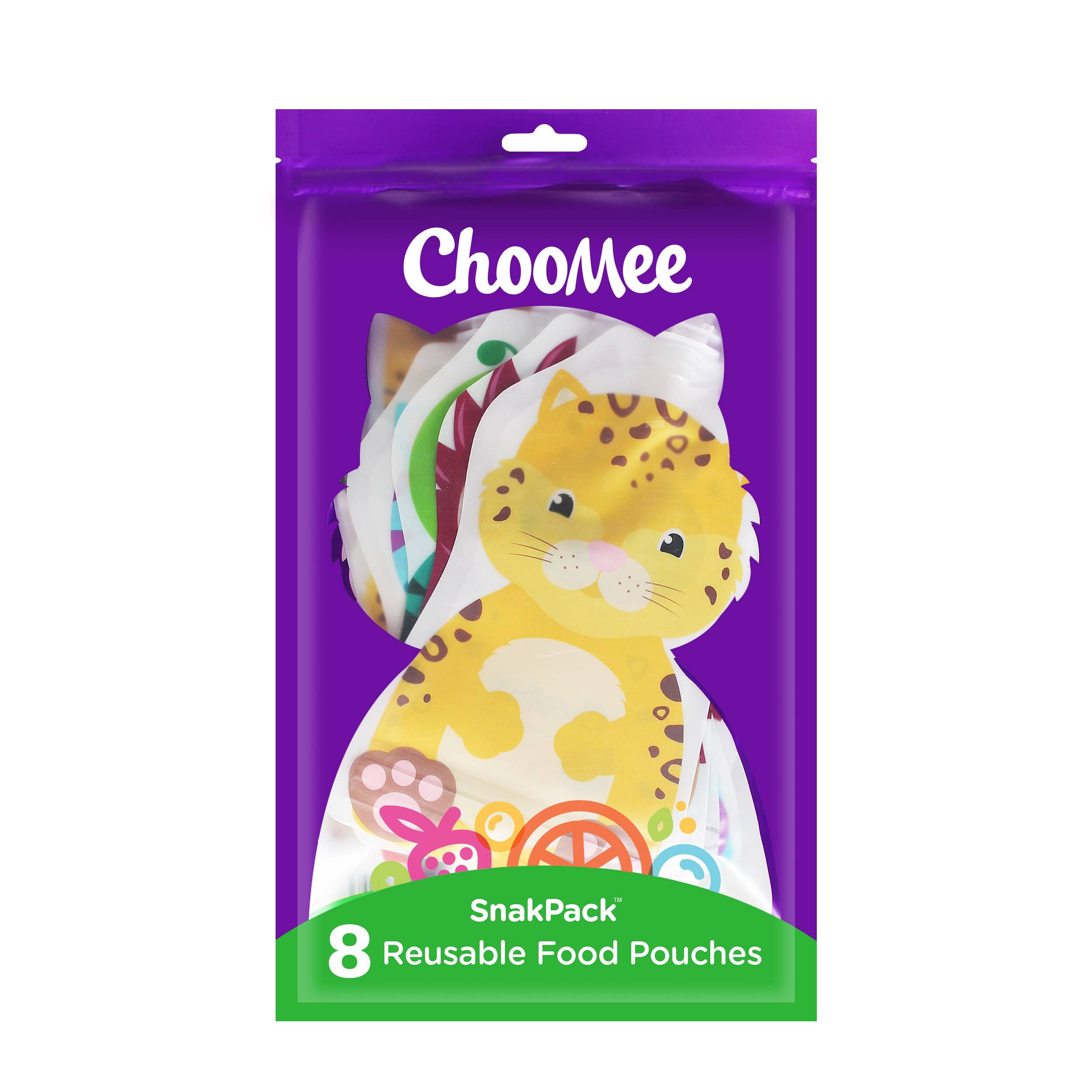 ChooMee - Vente Boîte pour encas – enfant et bébé - ChooMee SnakPack gourdes alimentaires réutilisables - Lot de 8 | 150 ml FreshSquad6