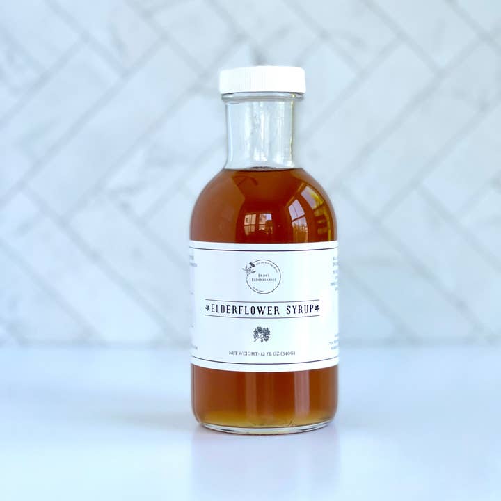 Erin's Elderberries - Wholesale Flavored Syrup - Elderflower Syrup2