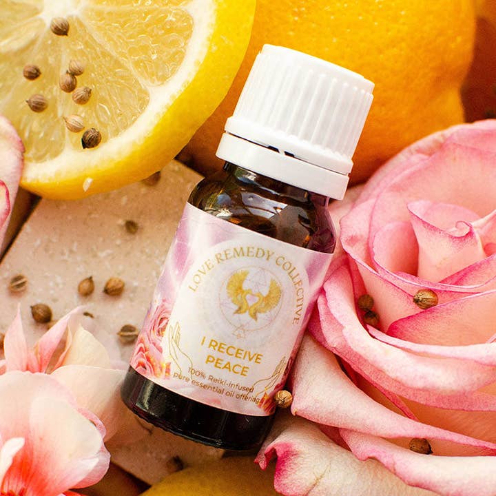 Je reçois la paix | Blend pour la vente par Love Remedy