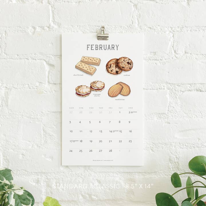 Yeesan Loh - Wholesale Calendar - 2025 Calendars: Desserts