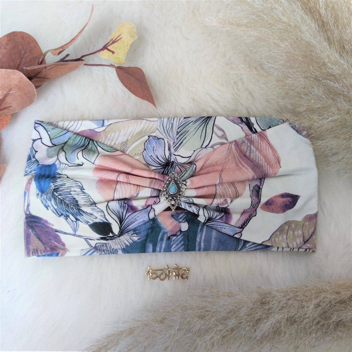 Bohia - Wholesale Fashion Headband - Women's - Amira Boho Flower Headband1