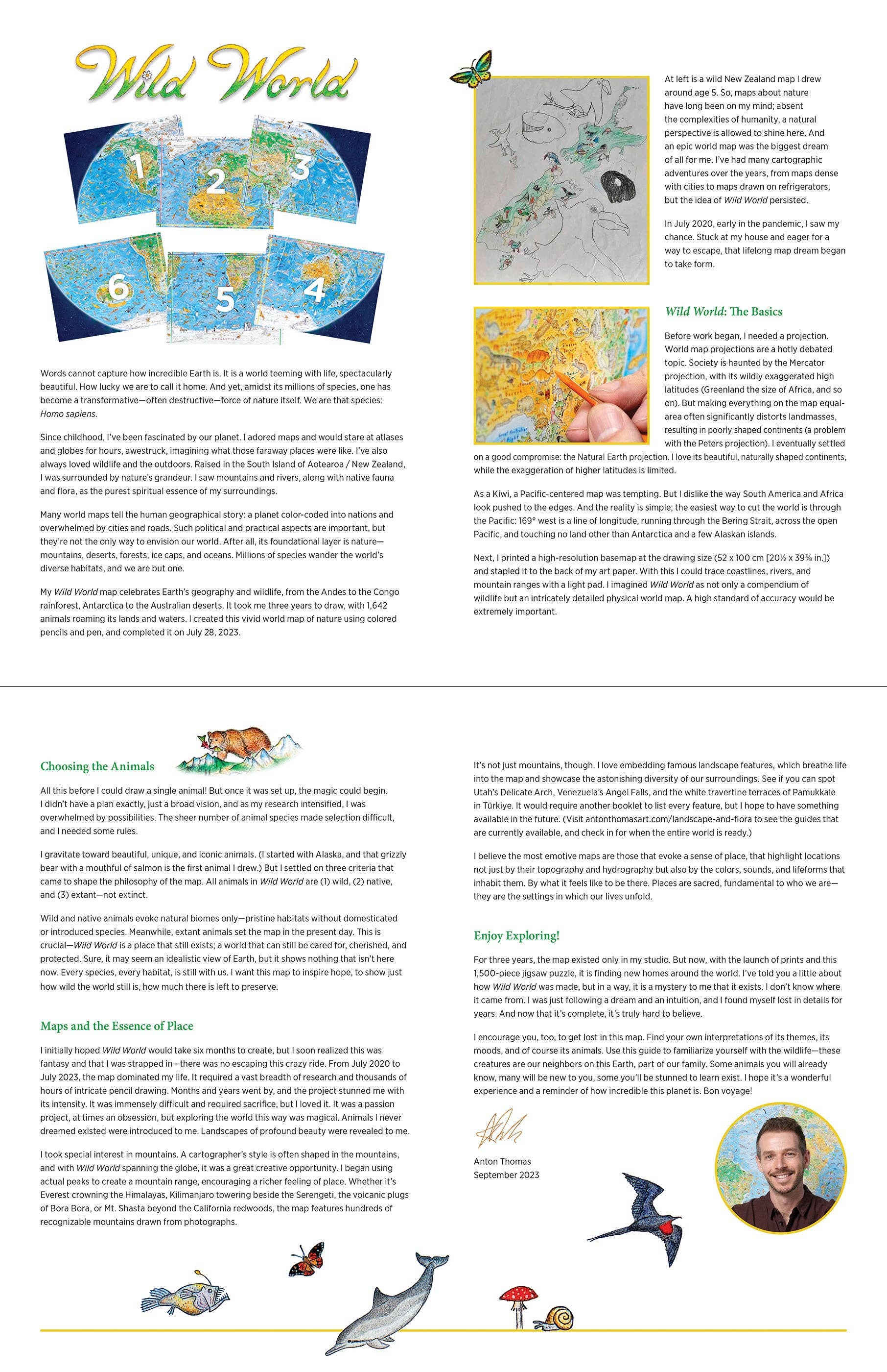 Pomegranate – wholesale Puzzle – Adult – Anton Thomas: Wild World 1500-Piece Jigsaw Puzzle3